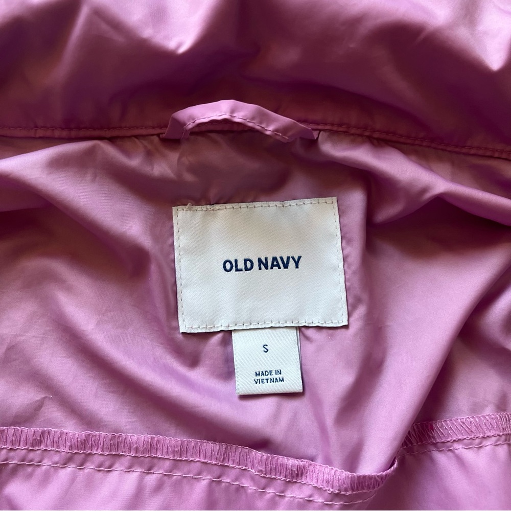 Old Navy Lilac Packable Rainjacket - image 6